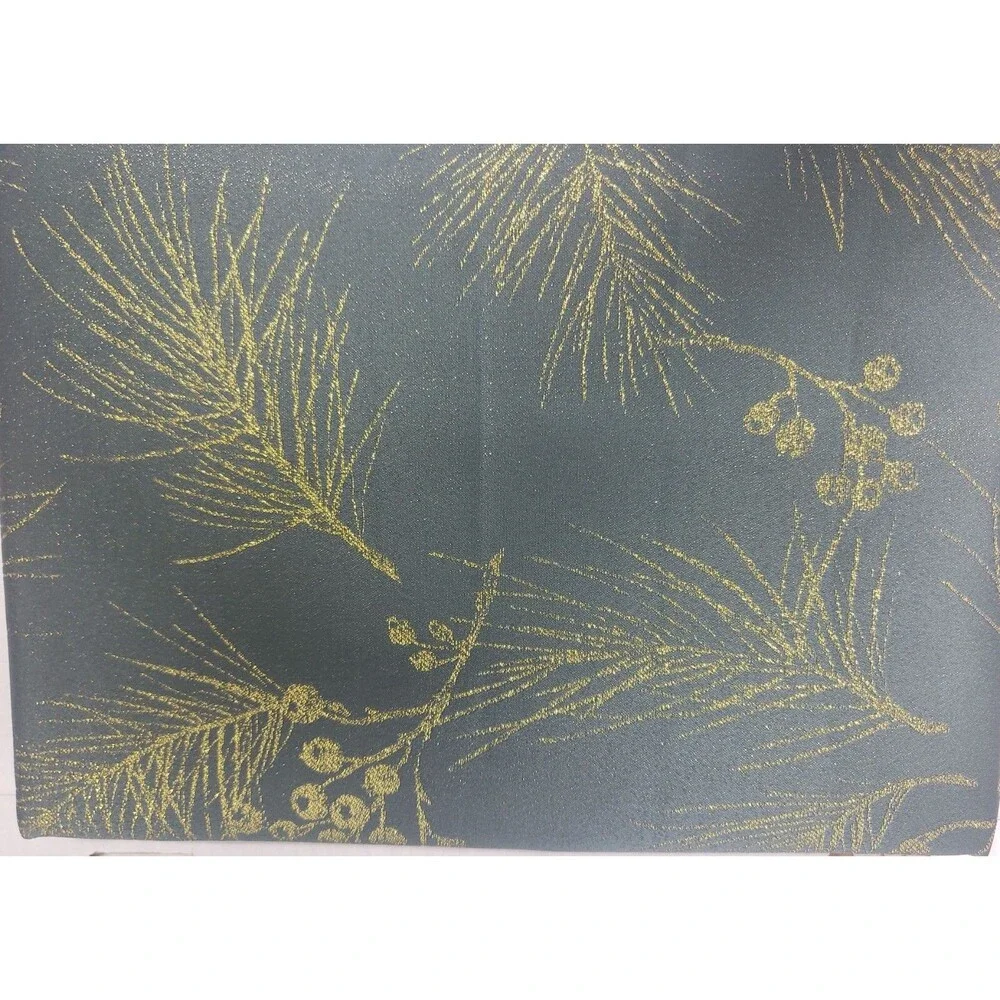 Fabric Metallic Tablecloth,52x70